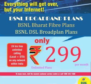bsnl broadband plans and fibre plans