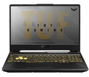ASUS TUF F15 Gaming-best gaming laptops under 60000 in India 2022