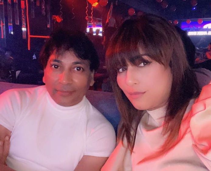 Umesh Hedge and Pakhi Hegde
